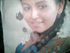 My Cum Tribute to my sweet indian homely actress Anjali