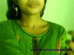 indian cute girl showing boobs to her byfriend