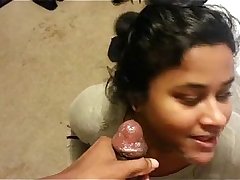 Beautiful Indian Girfriend Facial